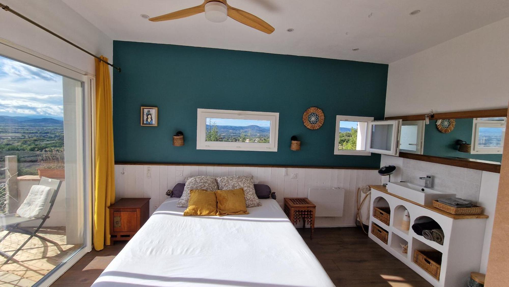 Reve D'Escapade Chambre Avec Vue Sublime Sur Les Cevennes Ardechoises バルジャック エクステリア 写真